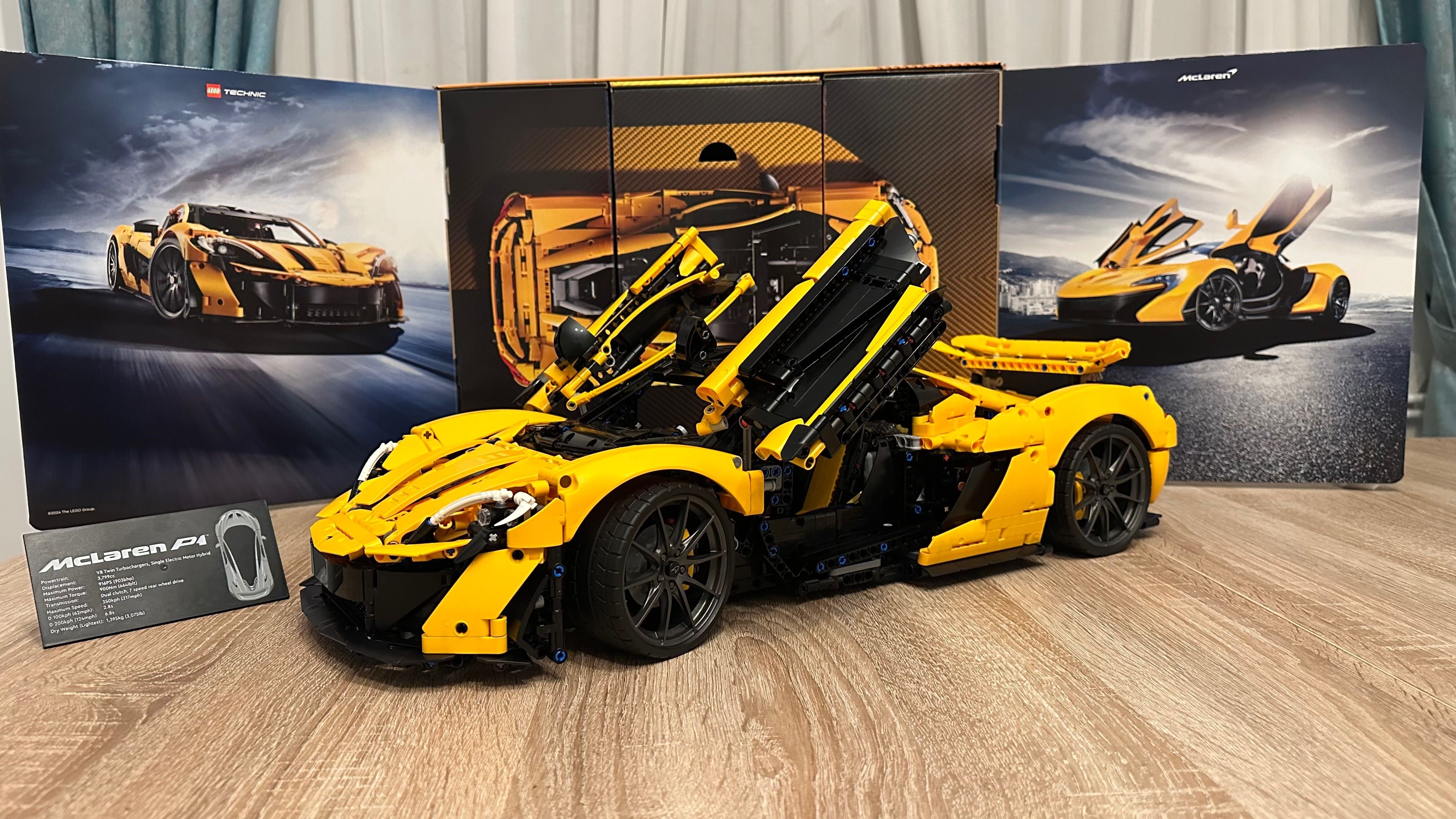 McLaren P1 Lego Technic 42172 ORIGINAL ca NOU masina de colectie