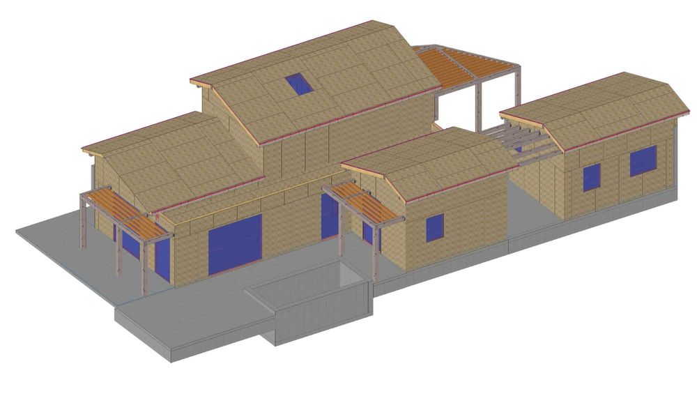 Proiectare si detaliere structuri din lemn (CADWorks)