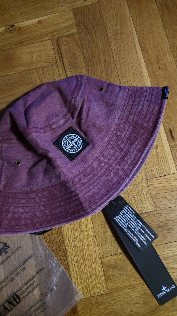 Stone island bucket hat/ stone island шапка идиотка