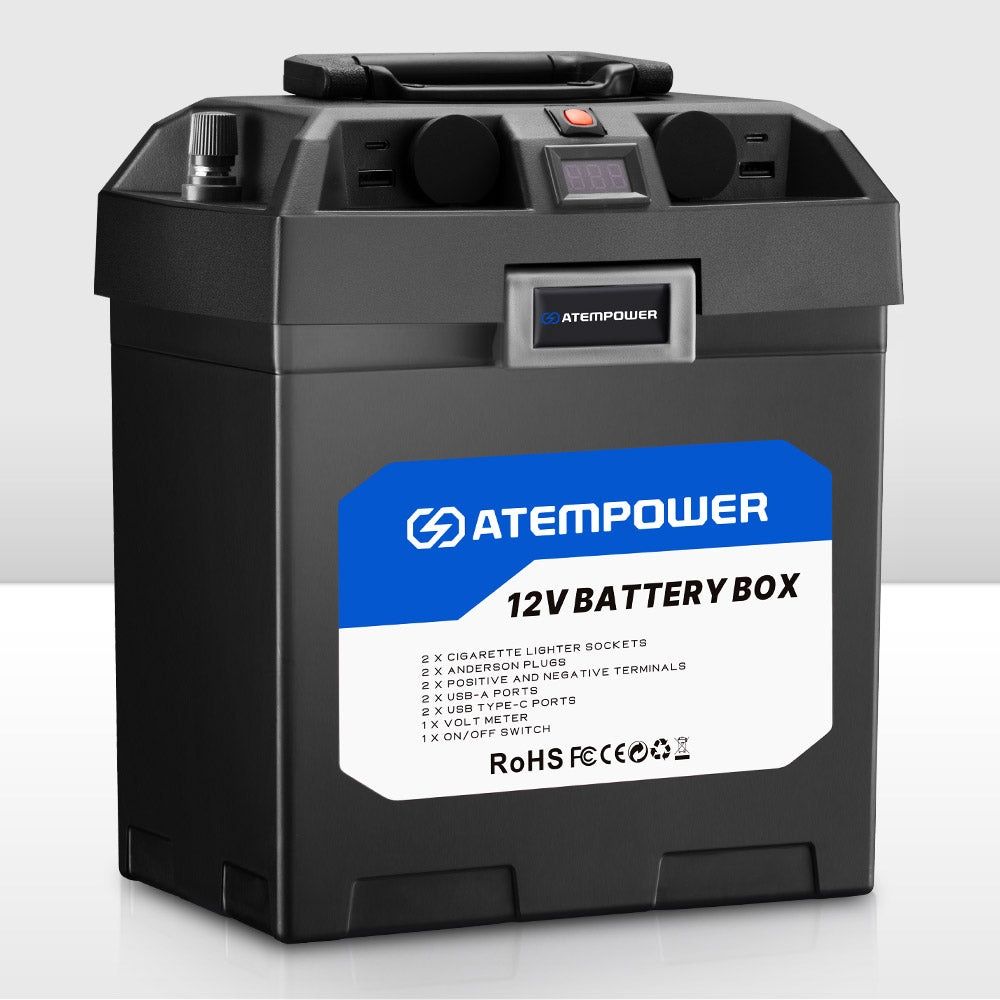 Бокс аккумуляторный 12V ATEMPOWER AP12BB-S