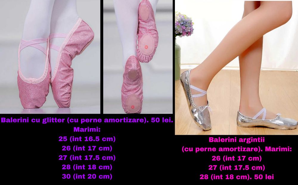 Body tutu si balerini balet 4-11 ani