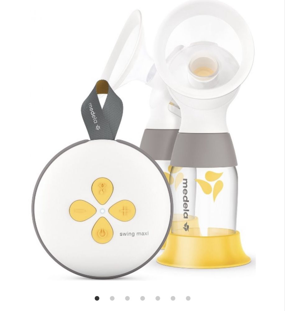 Двойна двуфазна помпа за кърма Medela - Swing Maxi + много подаръци