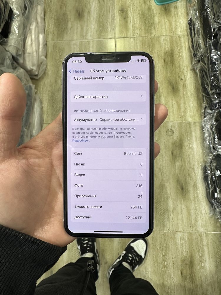 iphone x white 256gb