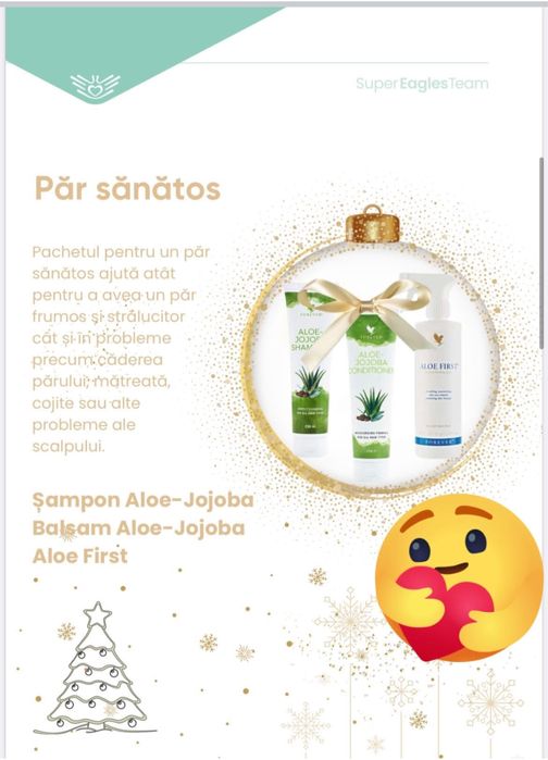 Cadouri - sanatate cu aloe ! Pachete personalizate!