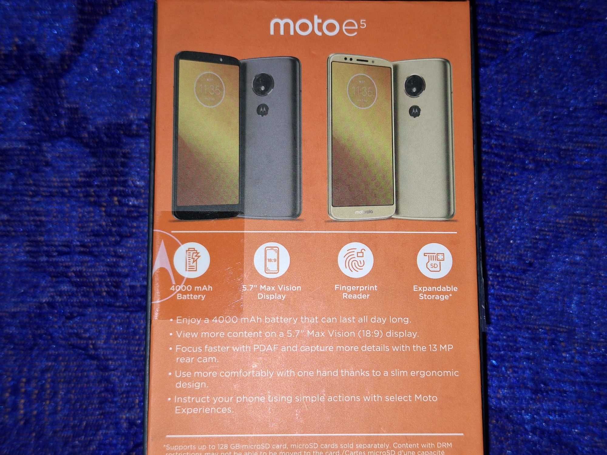 Telefon mobil Motorola Moto E6 Play, Dual SIM, 32GB, 4G