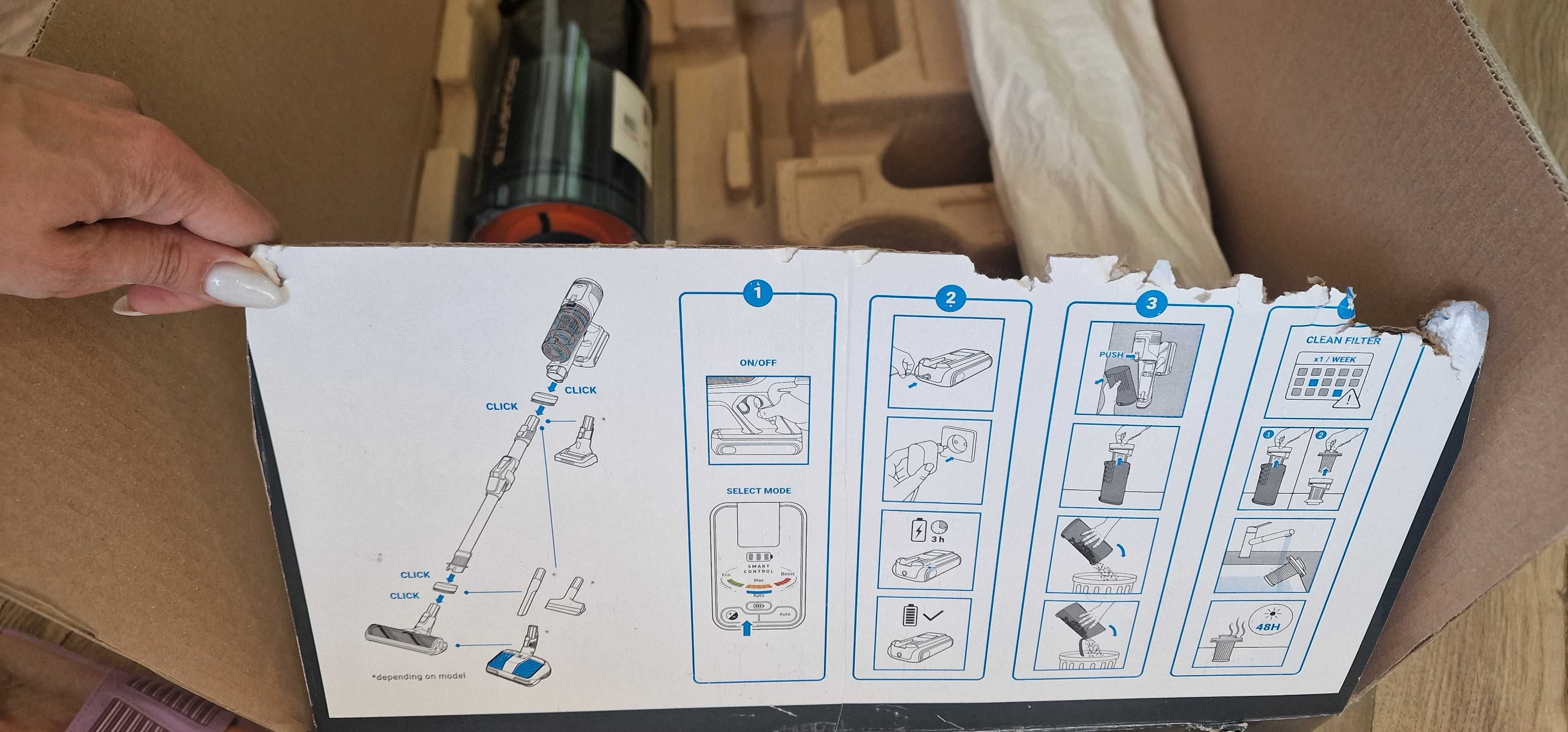 Rowenta X‑Force Flex Allergy