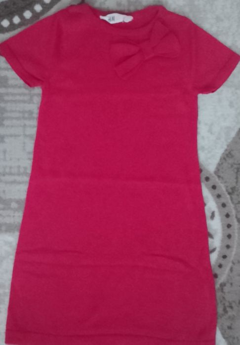 НОВИ роклички и пухен елек 3-4, 4-6 г и р.122-140