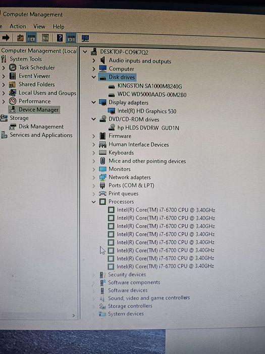 Calculator Desktop Hp Z240 I7