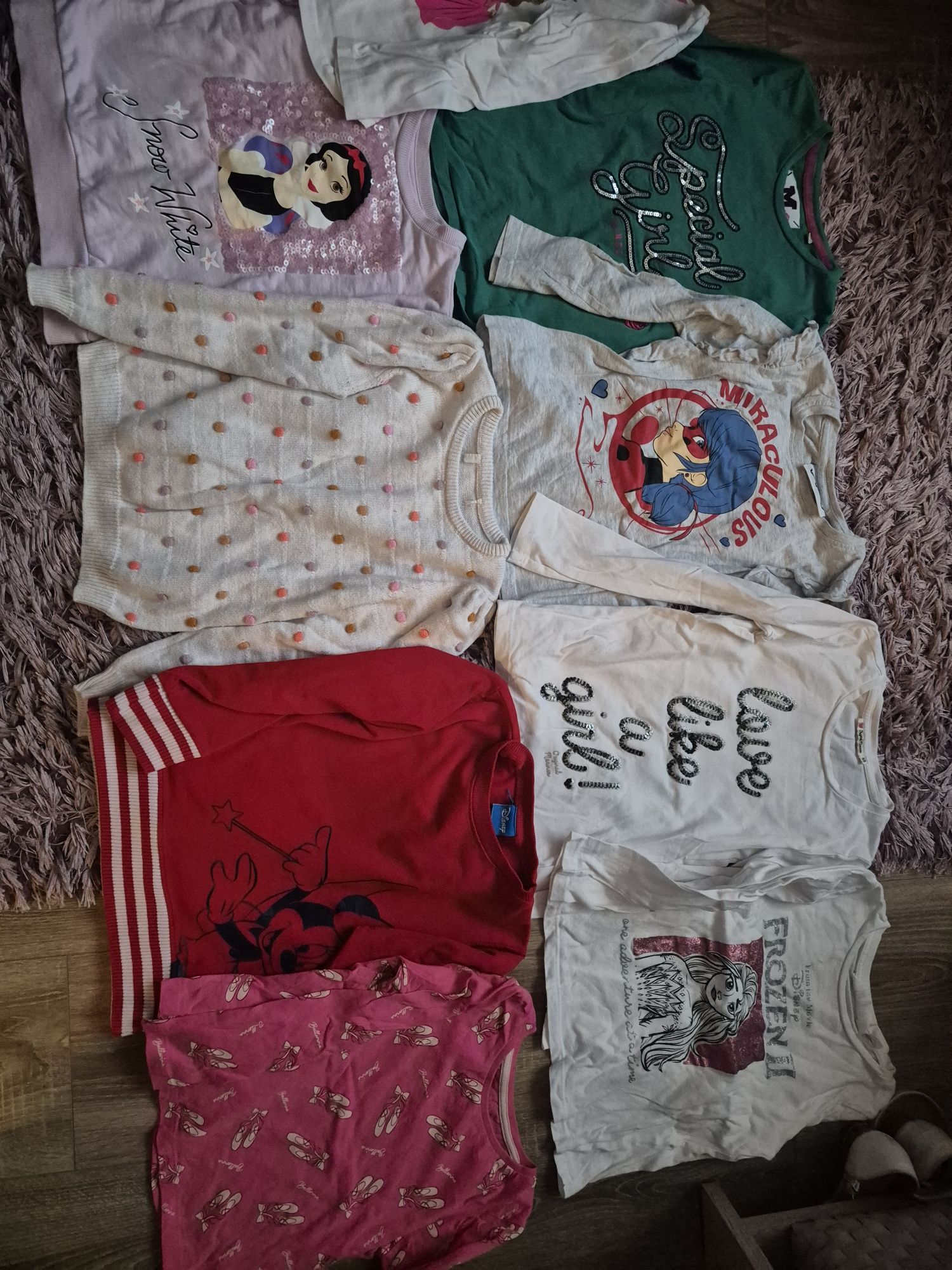 Lot bluze fetite stare f buna 110 4-5ani