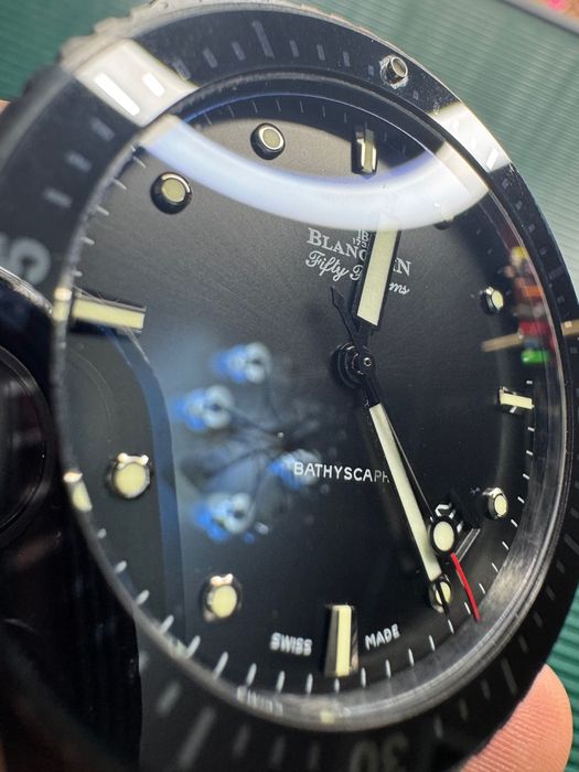 Blancpain Batyscaphe 43mm Black Ceramic