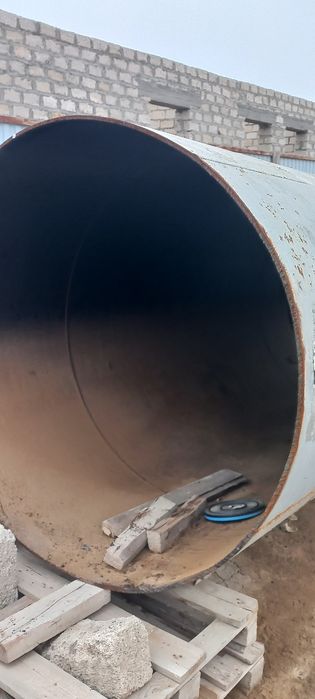 9куб толстостенный ёмкость длина 4,80 диаметр 1,50