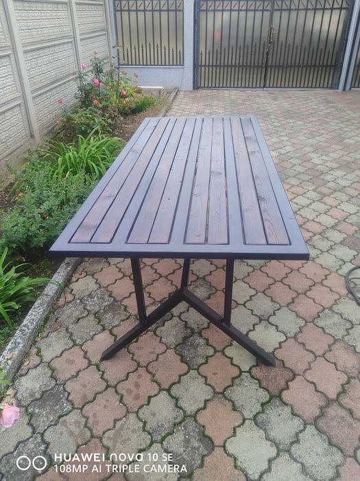 Oferta ! Vand masa pentru curte sau terasa, 200x90