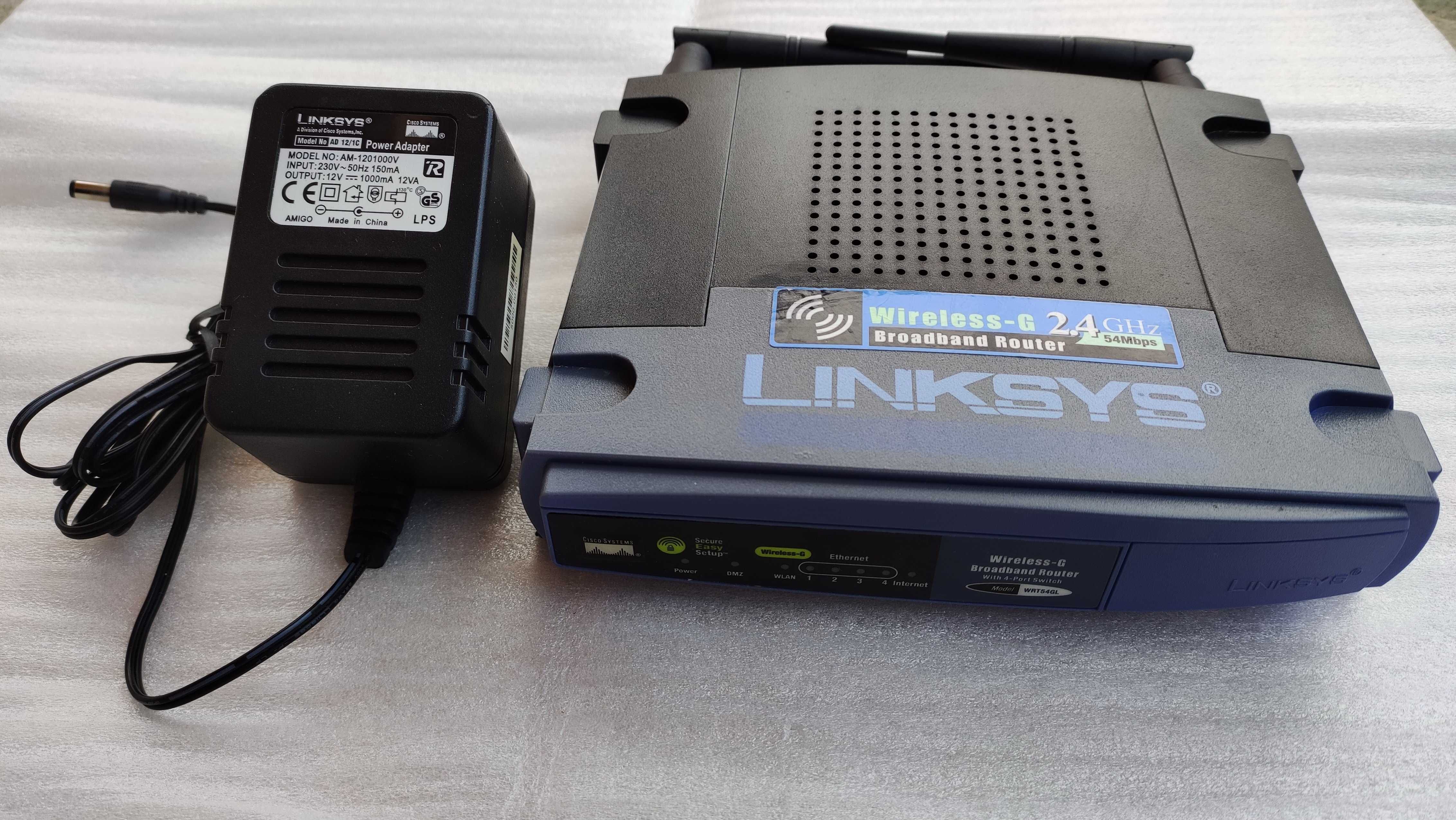 Рутер Linksys WRT54GL