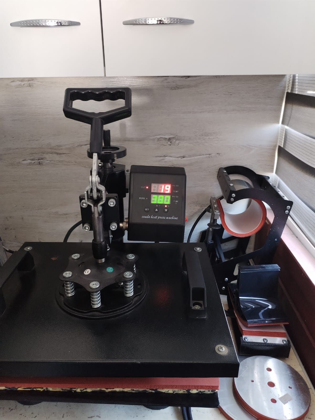 Presa termica sublimare8 in 1