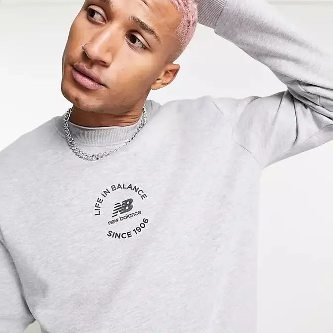 New Balance Life in Balance Sweatshirt - Grey