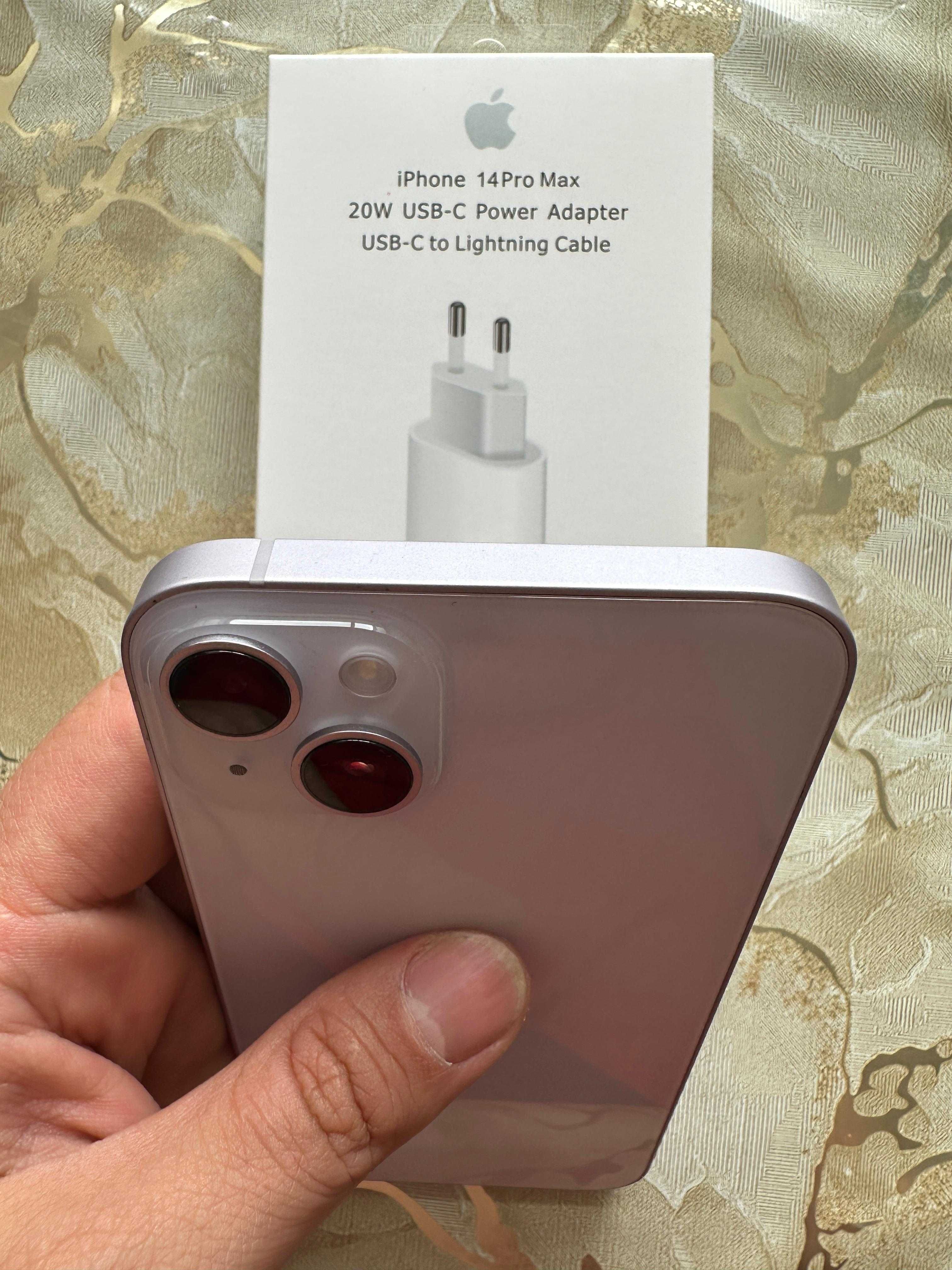 iPhone 14 Plus Purple, 128Gb, impecabil