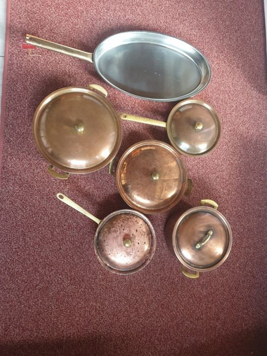 REDUCERE+ CADOU!!! Tigaie vas ceaun și ustensile cupru