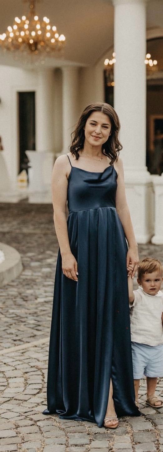 Rochie eleganta satin COAST