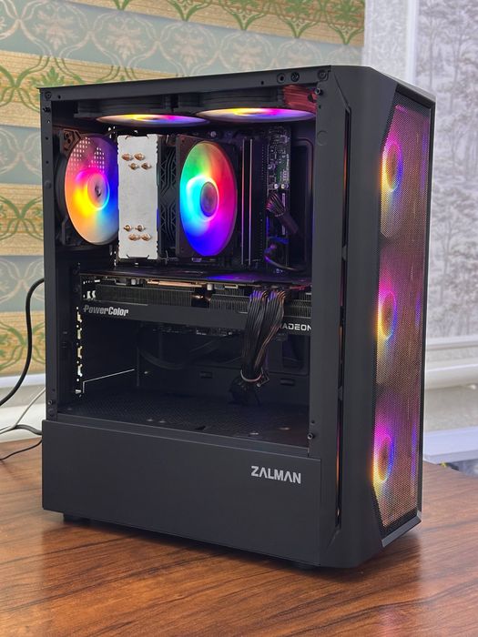 Игровой компьютер: i5-13400F/RX 7800 XT/SSD 1TB/DDR4 16GB
