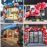 Arcada baloane deschidere magazin Bucuresti Ilfov