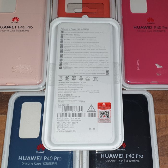 Husa silicon originala Huawei Silicone Case P40 Pro