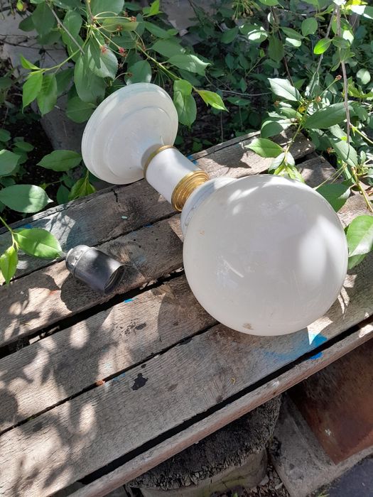 светильник советский, низковольтные лампочки