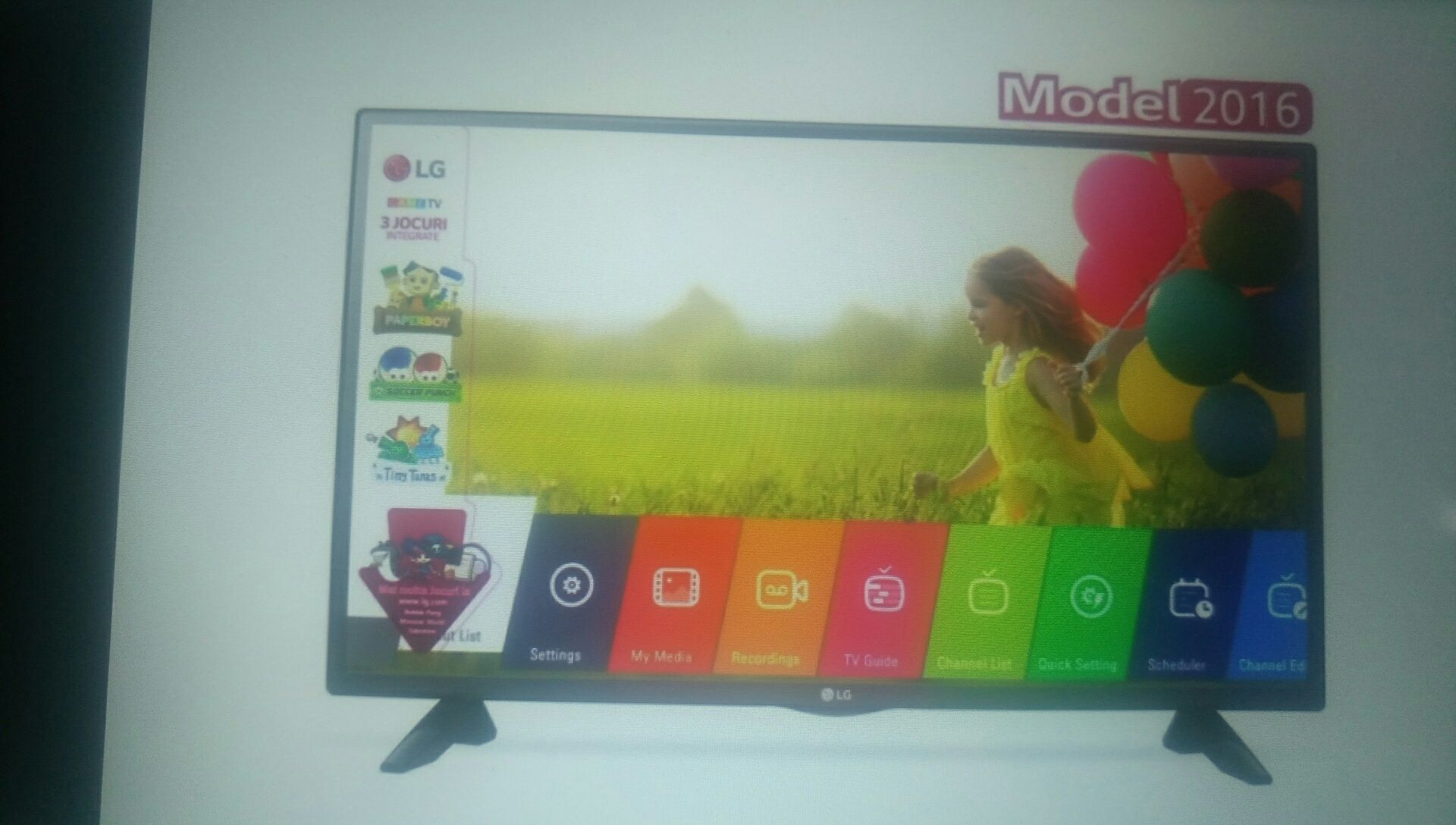 Televizor led LG + suportul gratis