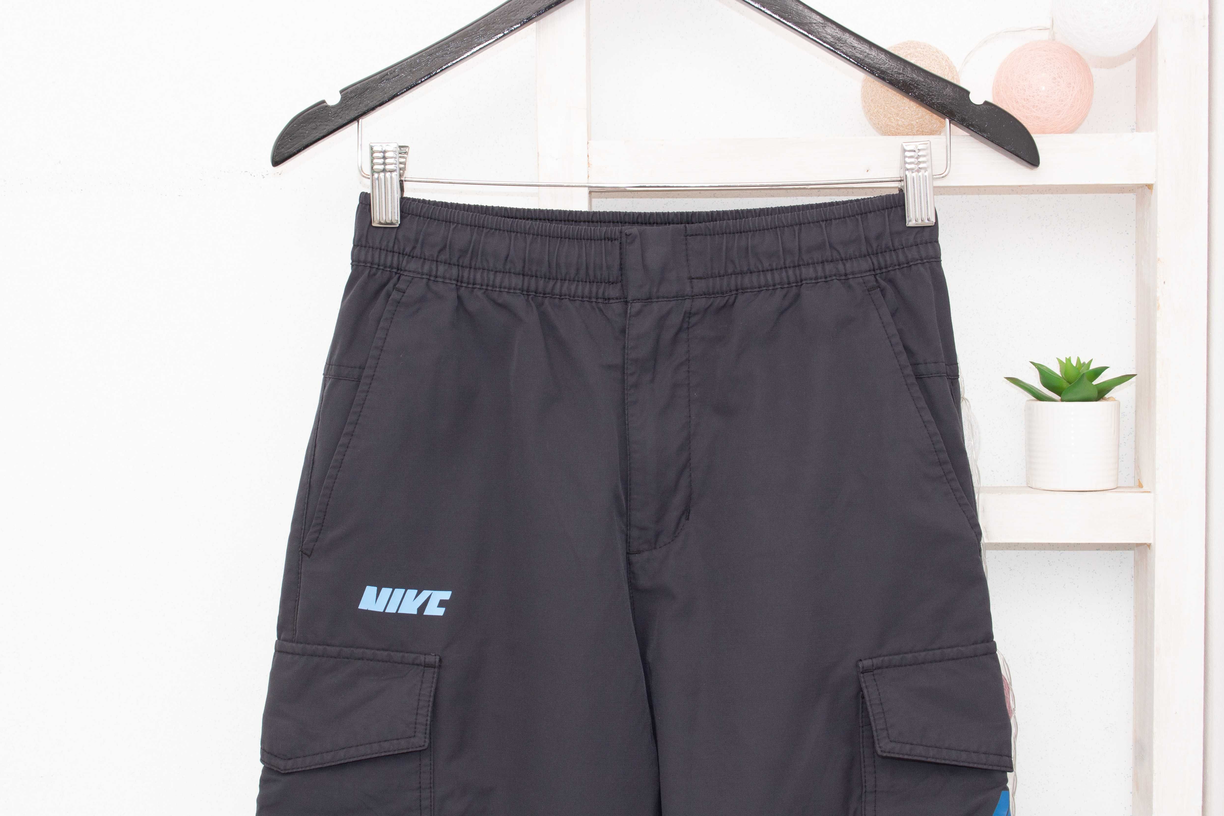 Nike Оригинален Мъжки Панталон Карго Essentials Черен Джобове S