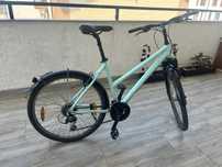 Bicicletă damă oras | Schimbator Shimano |   turcoaz