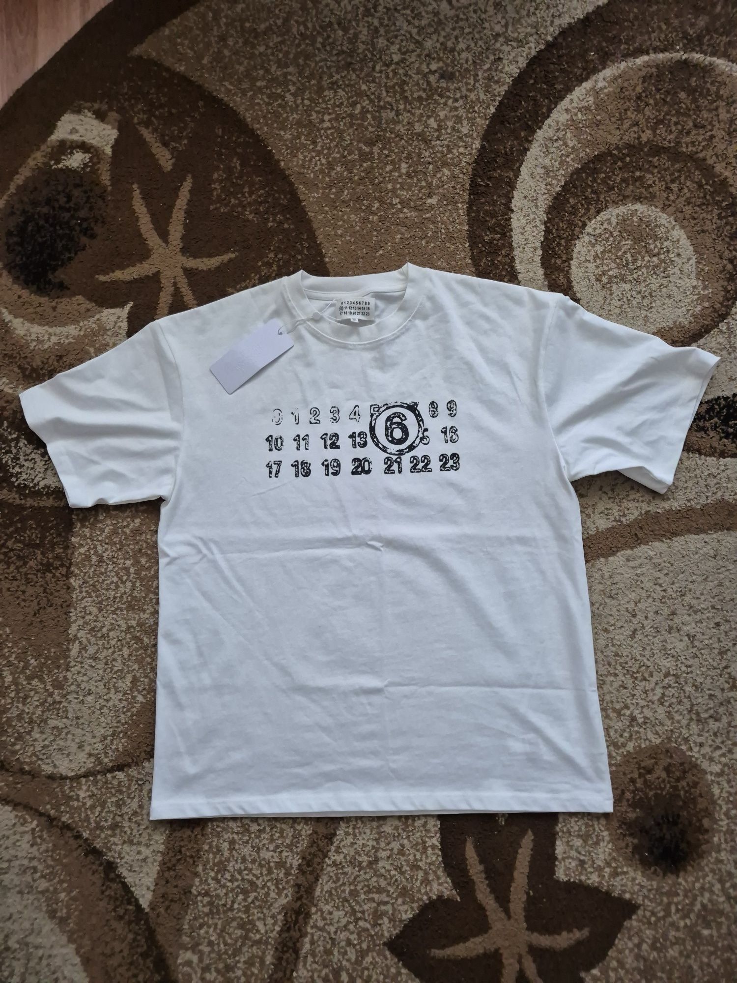 Tricou de Lux Maison Martin Margiela Paris pentru Bărbați, Mărimea XL
