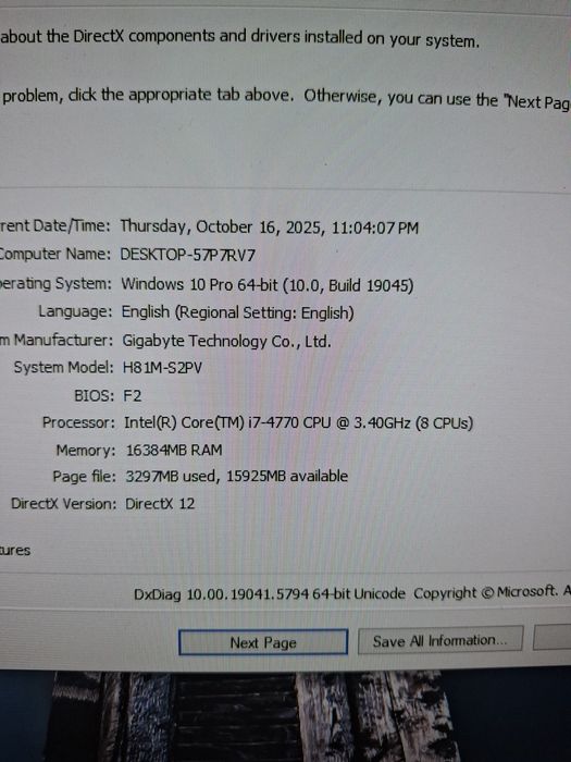 Calculator gaming  cu i7 si video dedicat  4 gb , 16 g ram