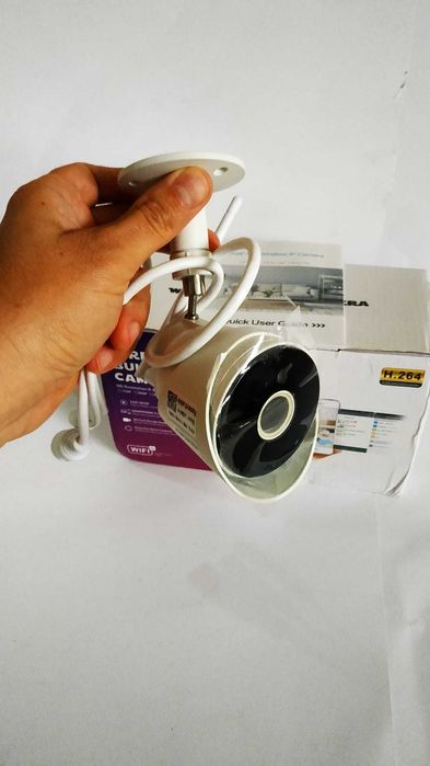 Camera video wifi UHD exterior inregistrare pe card, aplicatie CLOUD