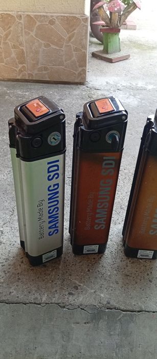 Baterie bicicleta TRIO 24v 36v cu incarcator