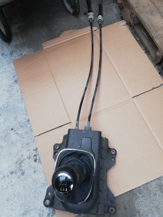 Manson piele + nucă schimbător, timonerie, Opel Corsa D,motor 1.3 CD