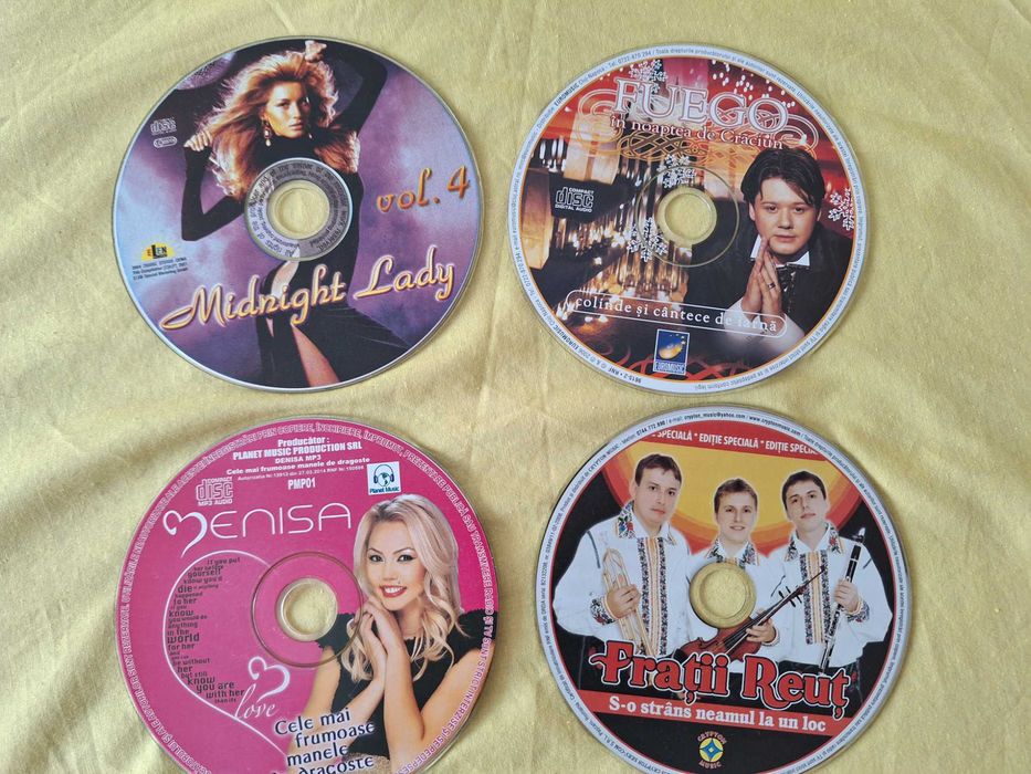 CD-uri originale cu muzica