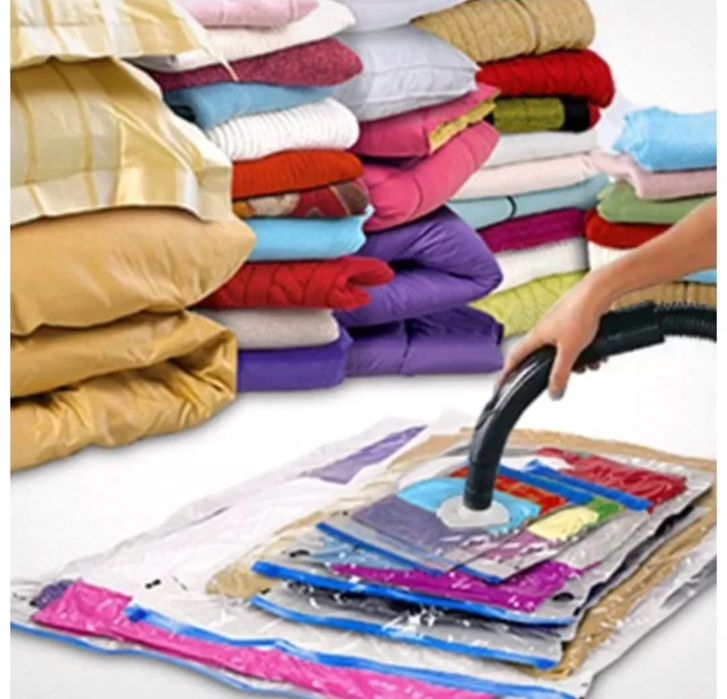 Вакуумный пакет экономит место