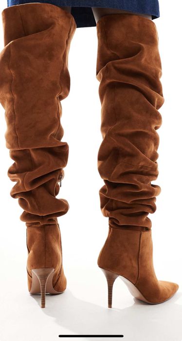 Cizme Asos peste genunchi- noi in cutie- 37