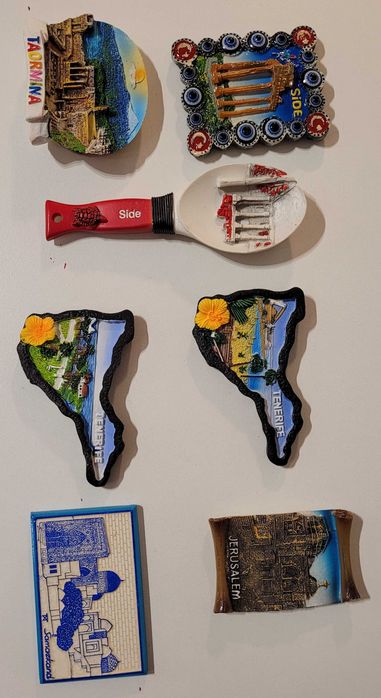 Сувенирни магнити  от много дестинации - НОВИ