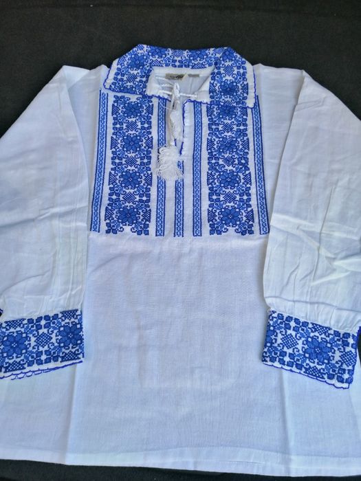 Ie băieței motive tradiționale din bumbac de la 0 la 16 ani.