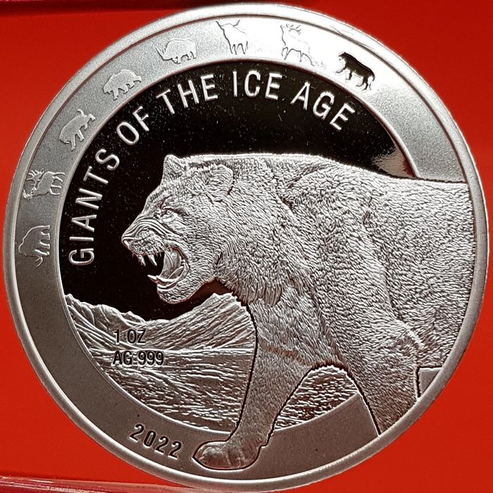 Leul Cehiei, Uriasi ai Epocii de Gheata monede lingou argint 999