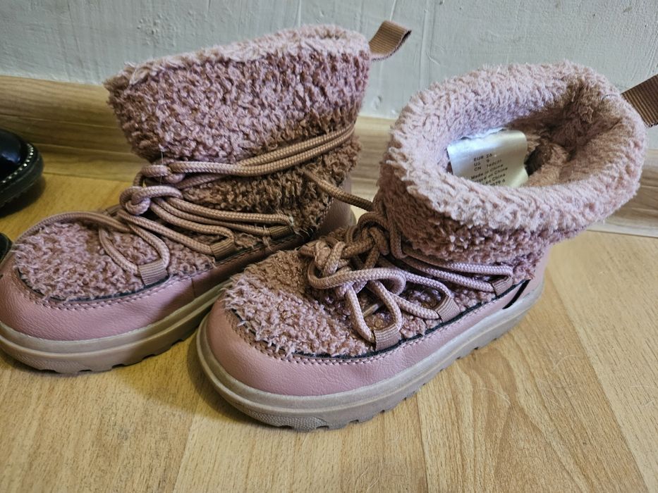 Боти zara и H&M 25-26 размер