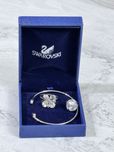 Комплект Swarovski кольцо и браслет