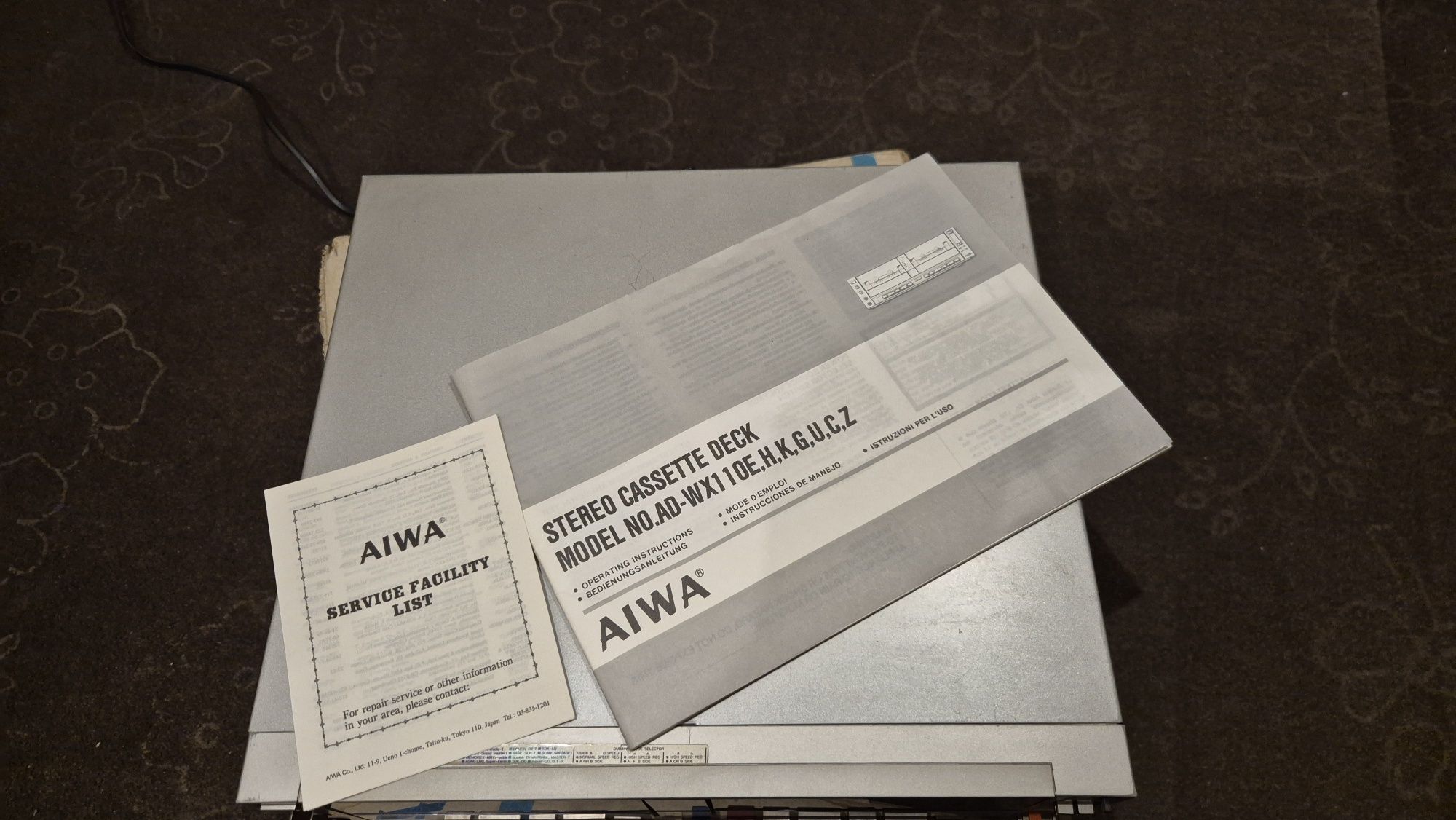 AIWA AD-WX110 (Made in japan) 1984 г