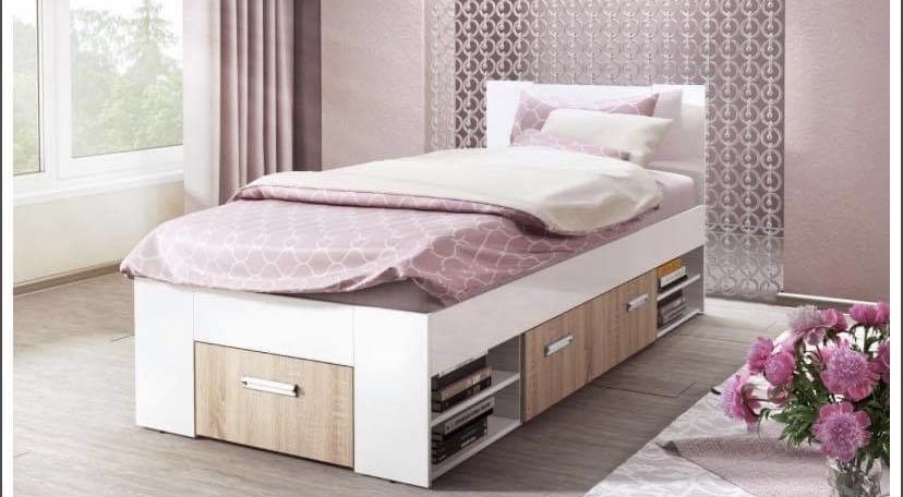 Легло 90/120 с шкафчета