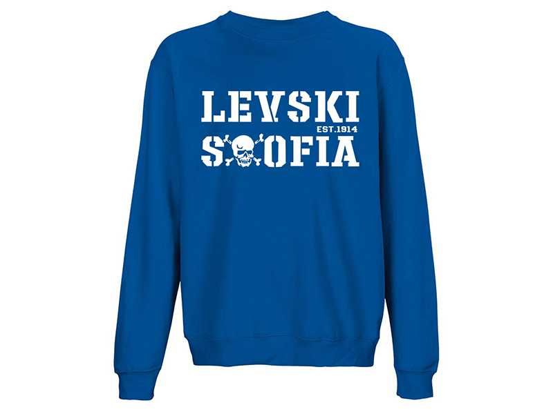 Мъжки суичъри без качулка за феновете на футбола и Левски 5 модела