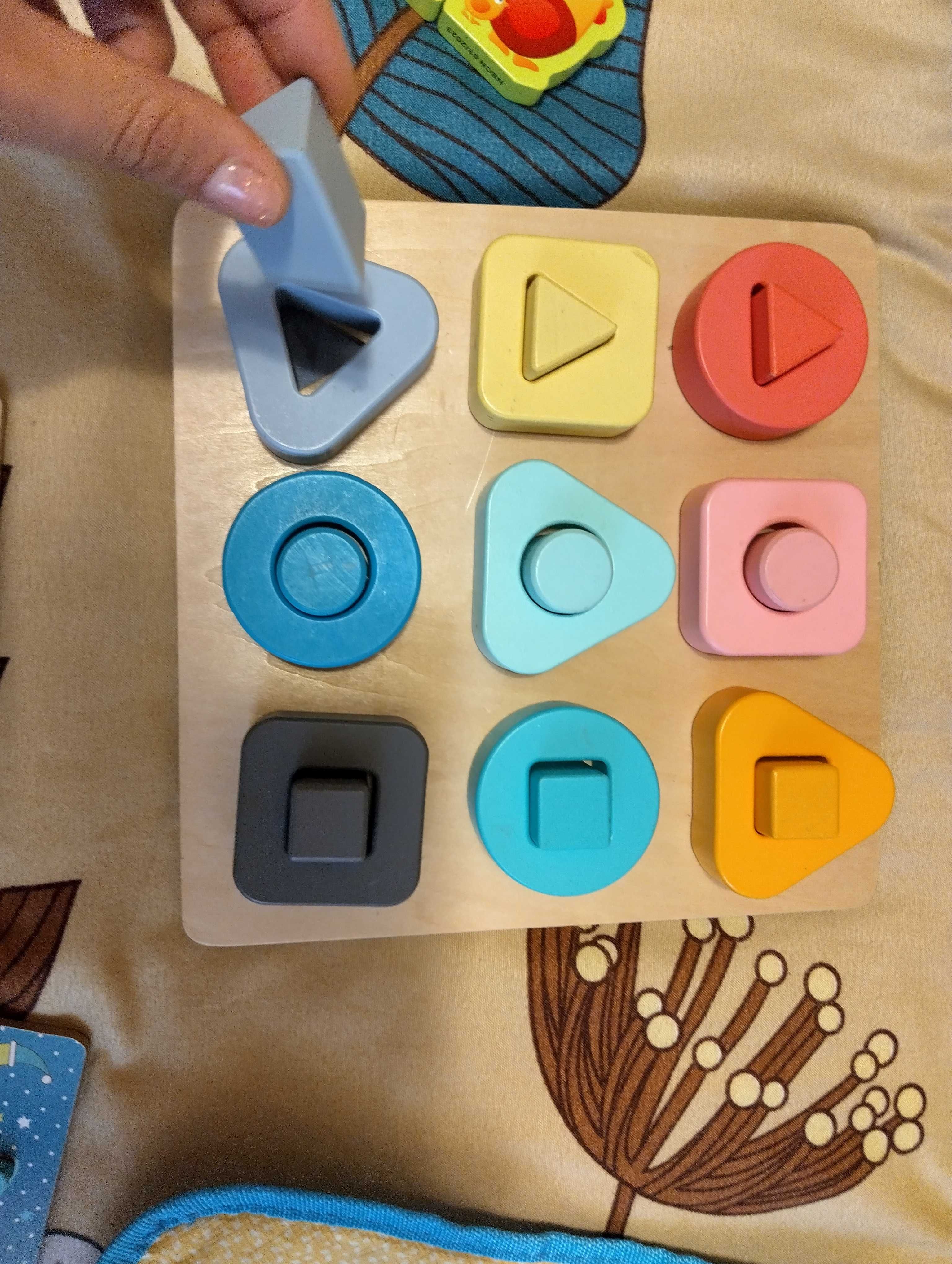 Сет дървени играчки Монтесори
