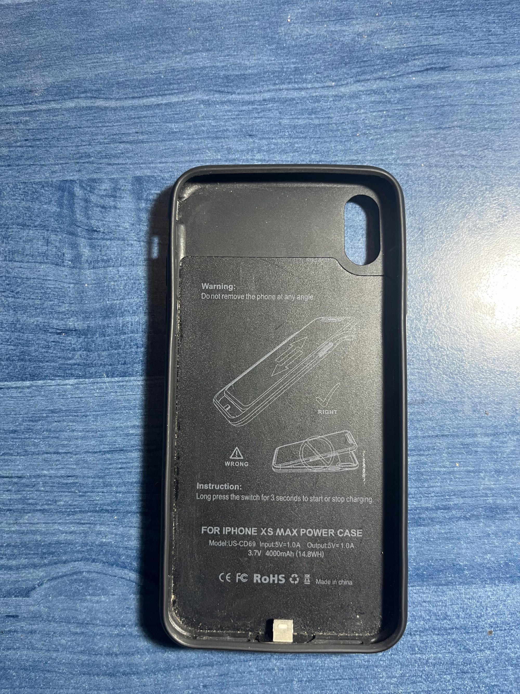 Husa iphone xs max power case cu baterie externa