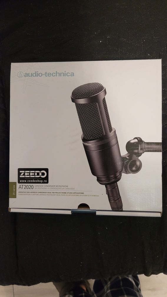 AUDIO TECHNICA AT2020
+ accesorii