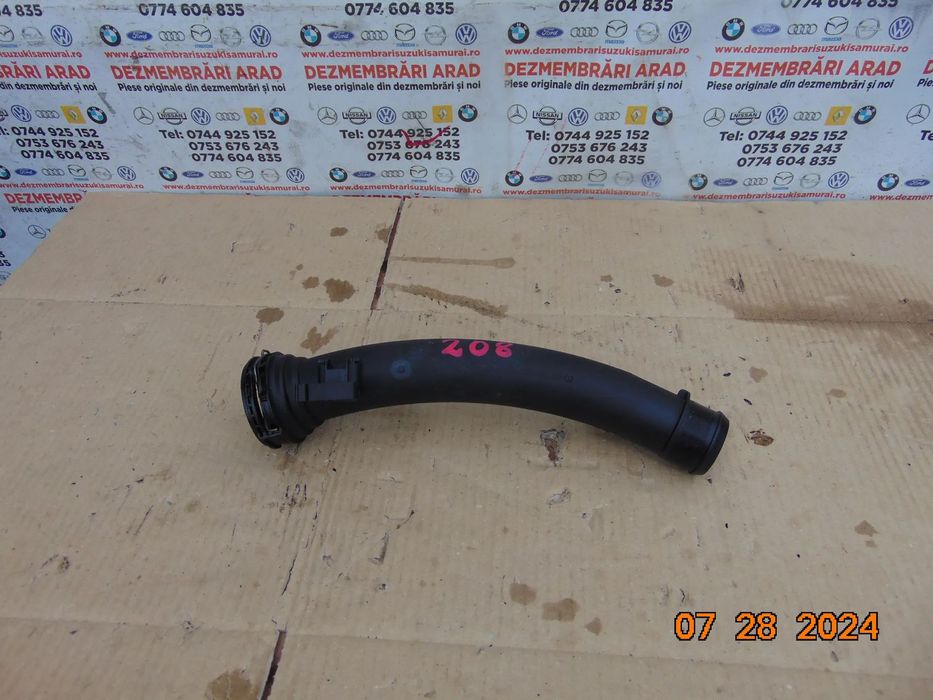 Tub intercooler Peugeot 208 1.2 citroen c4  3008 c3 1.2 cod 9817416680 2008 3008 opel corsa f mokka grandland