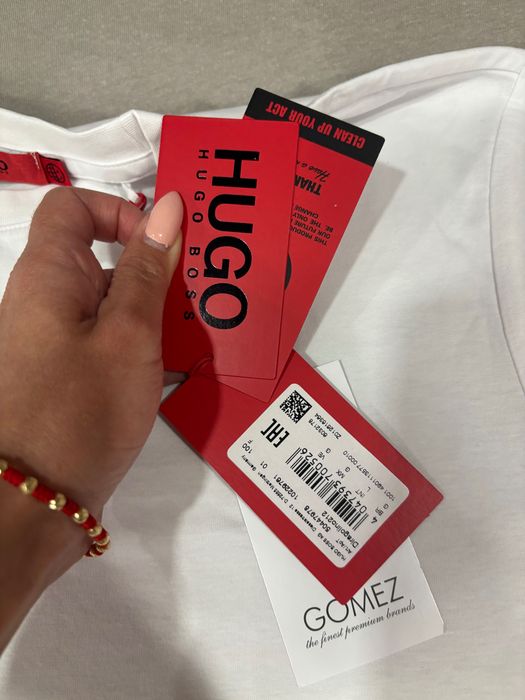 Оригинална нова мъжка тениска HUGO BOSS без етикет